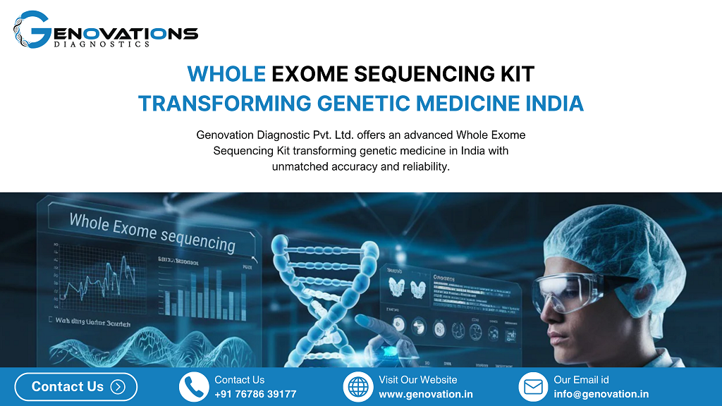 whole exome sequencing kit transforming genetic medicine india bangalore